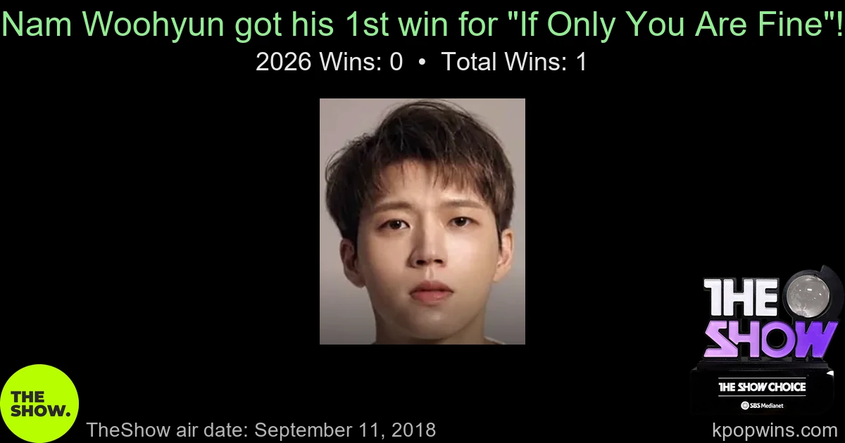 Nam Woohyun - If Only You Are Fine